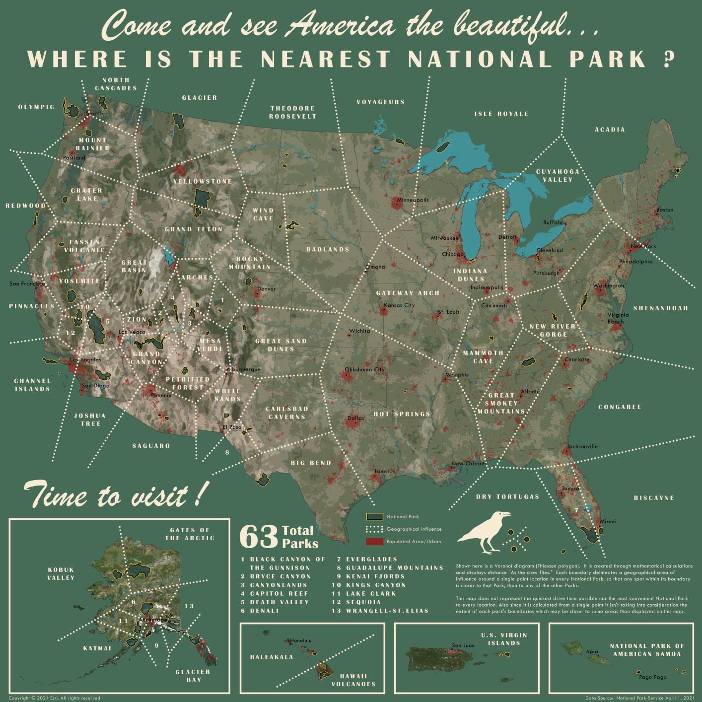 Which National Park is the Closest to Where You Live?