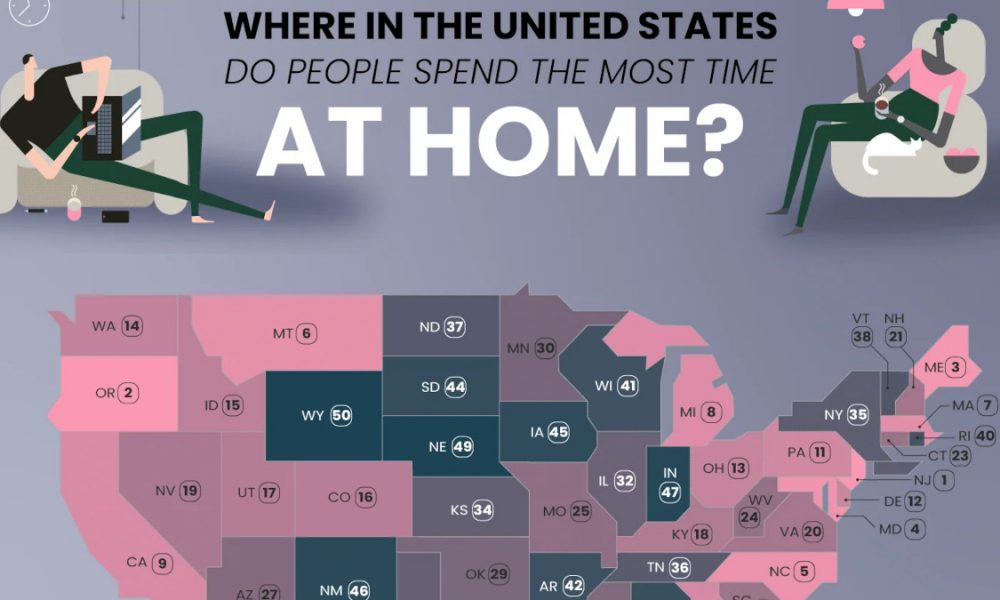 Where in the United States Do People Spend the Most Time at Home?